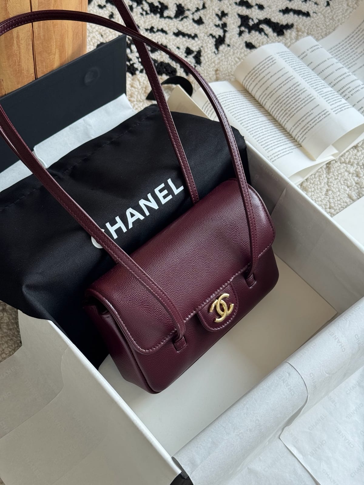 Chanel Mini Preppy Coco Clutch with Straps 2