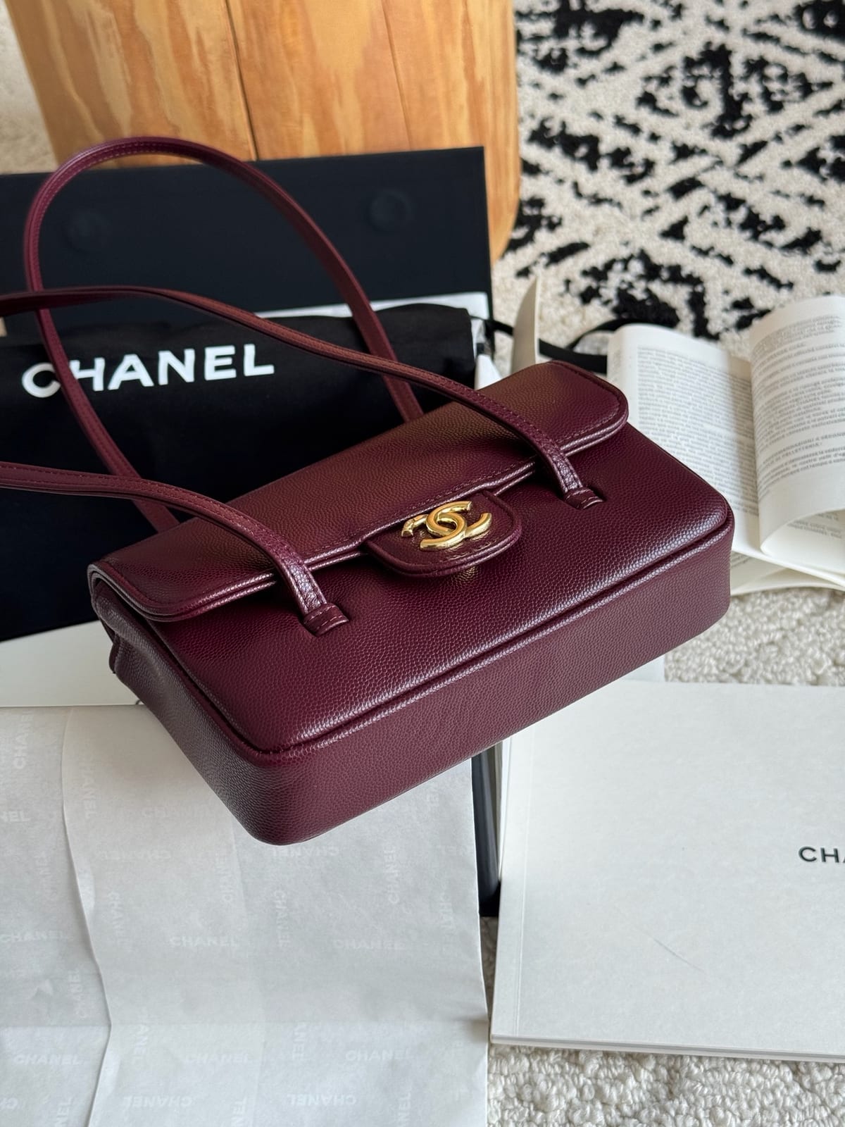 Chanel Mini Preppy Coco Clutch with Straps 3