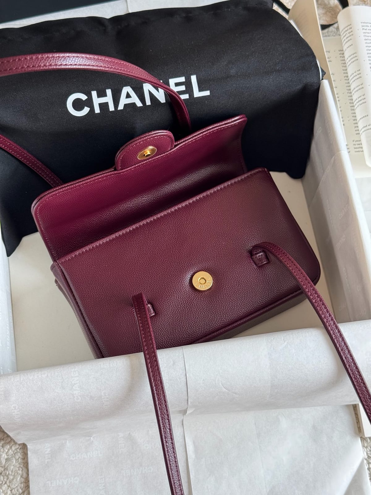 Chanel Mini Preppy Coco Clutch with Straps 7