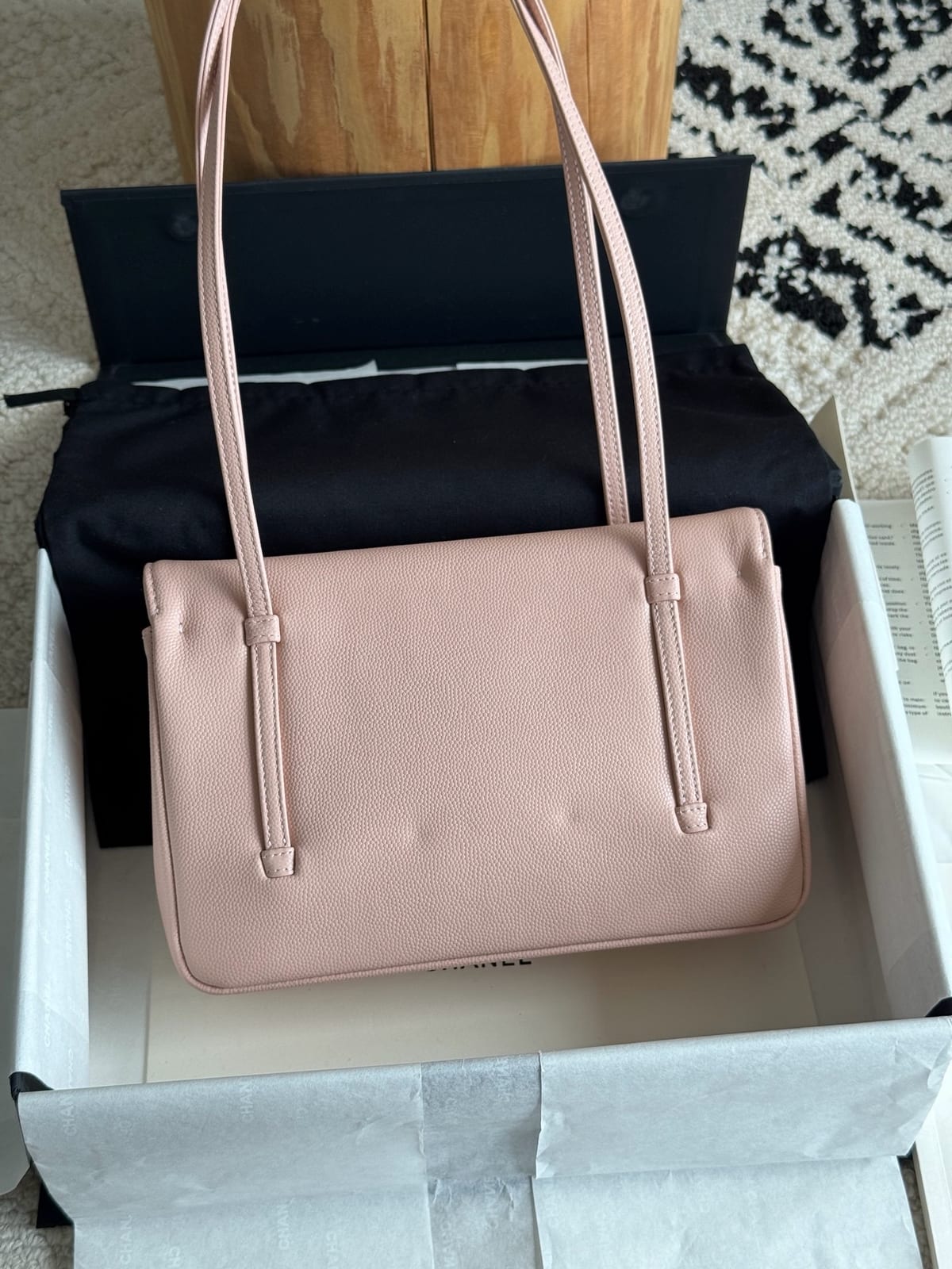 Chanel Pink Preppy Coco Clutch with Straps 3