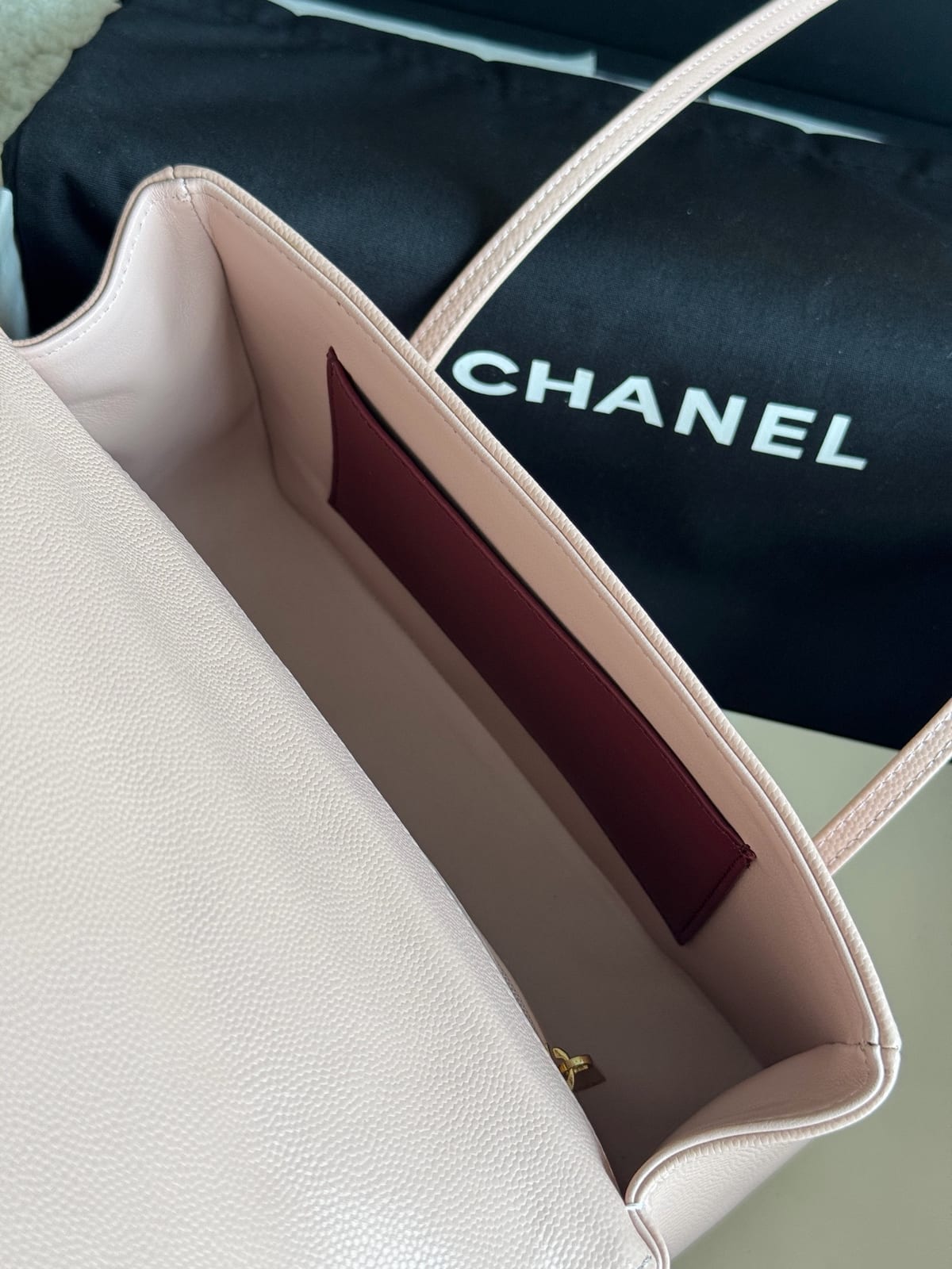 Chanel Pink Preppy Coco Clutch with Straps 4