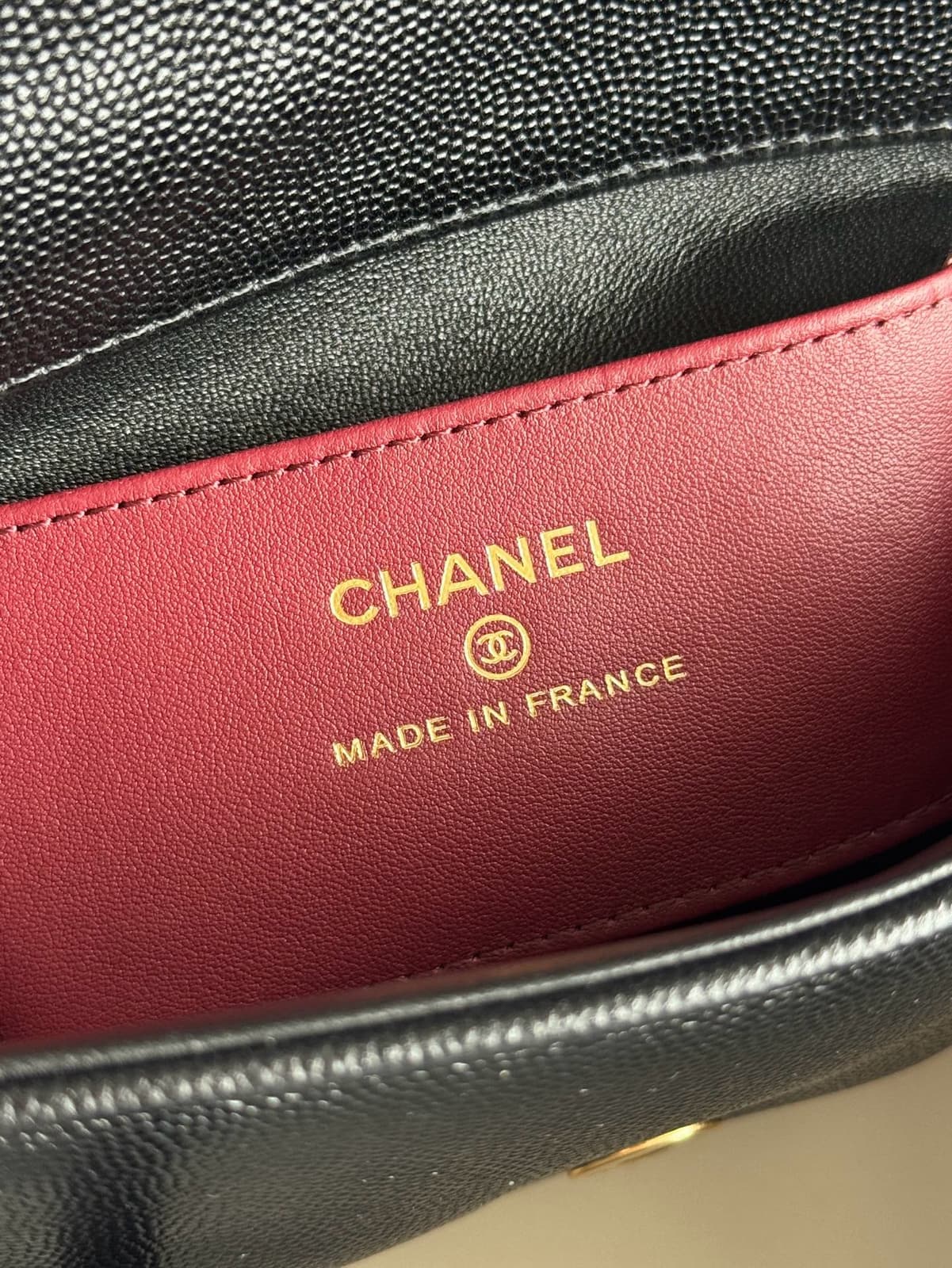  Chanel Mini Preppy Coco Clutch with Straps Black Caviar Leather 6