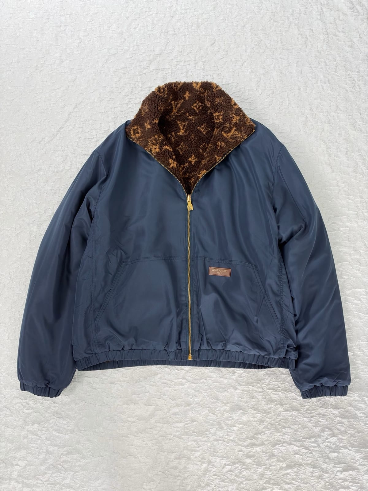 LV Monogram Reversible Fleece Blouson 3