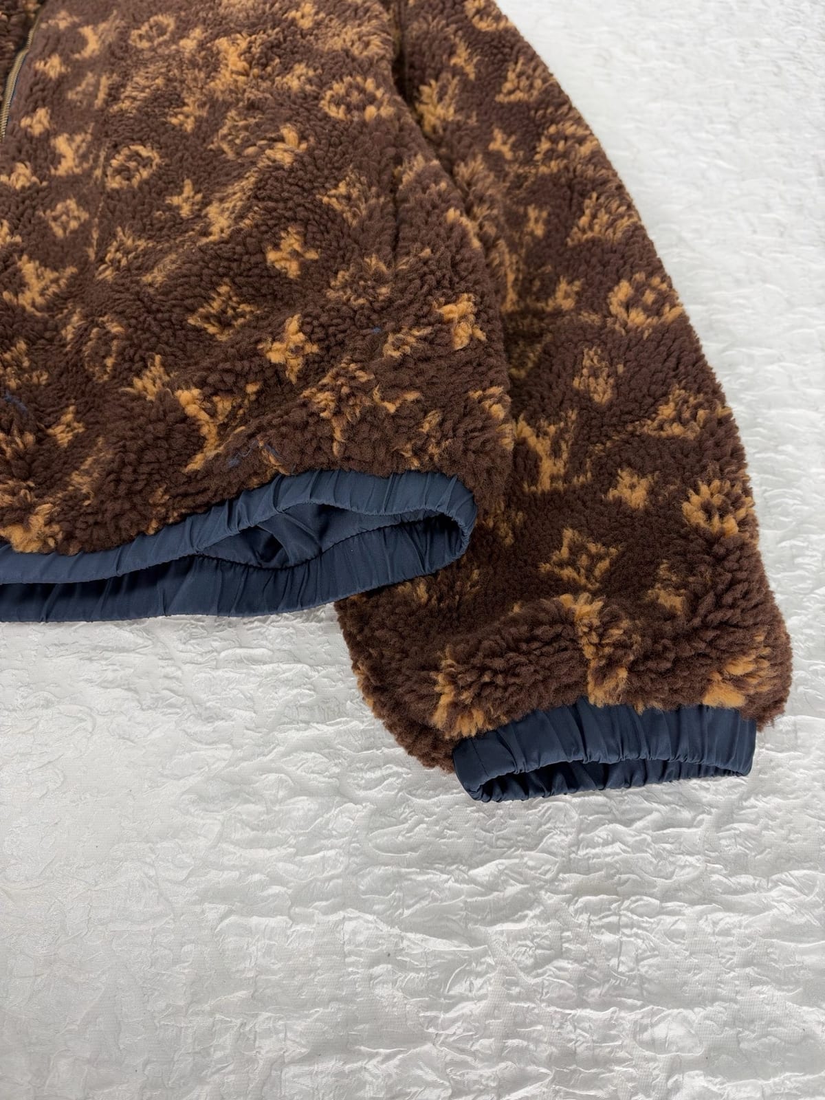 LV Monogram Reversible Fleece Blouson 4