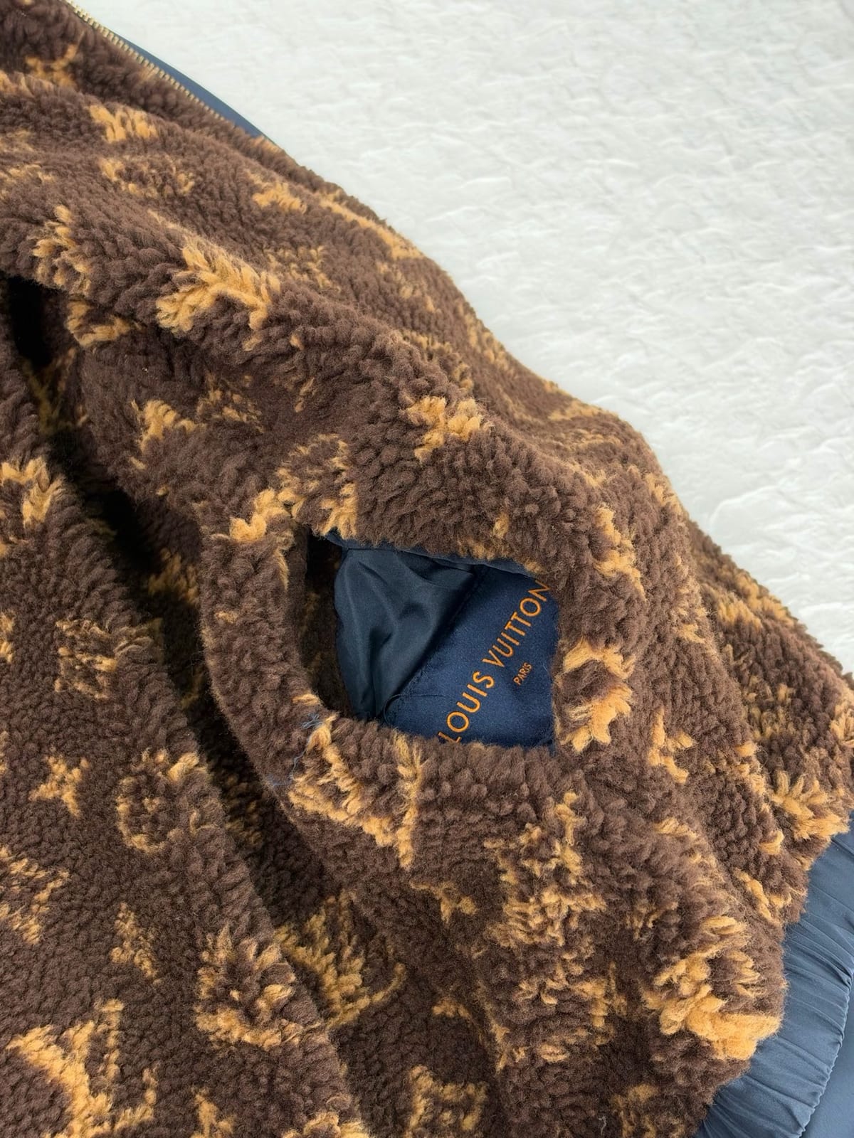 LV Monogram Reversible Fleece Blouson 7